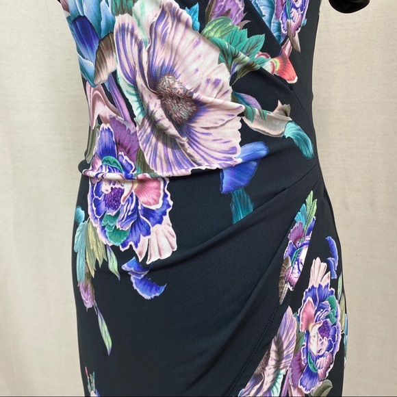 Bebe Off Shoulder Floral Dress - Picture 3 of 13